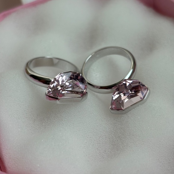 NWT Swarovski ring duo - Picture 8 of 15